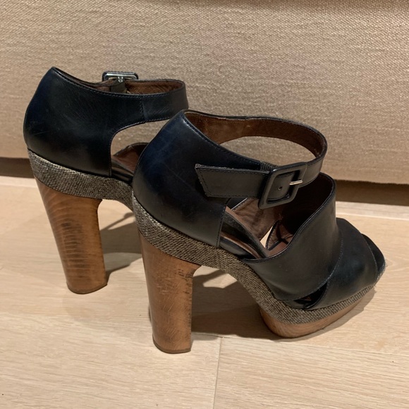 MARNI women’s heeled peep toe with platform - Picture 6 of 6